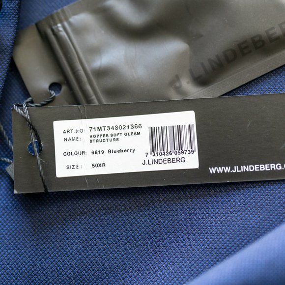 J. Lindeberg Hopper Soft Blueberry "Combat" Blazer - Picture 11 of 16